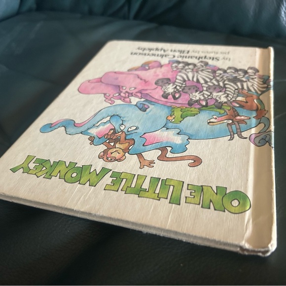 (10/$25) 1982 One Little Monkey Children's Book - Picture 4 of 15